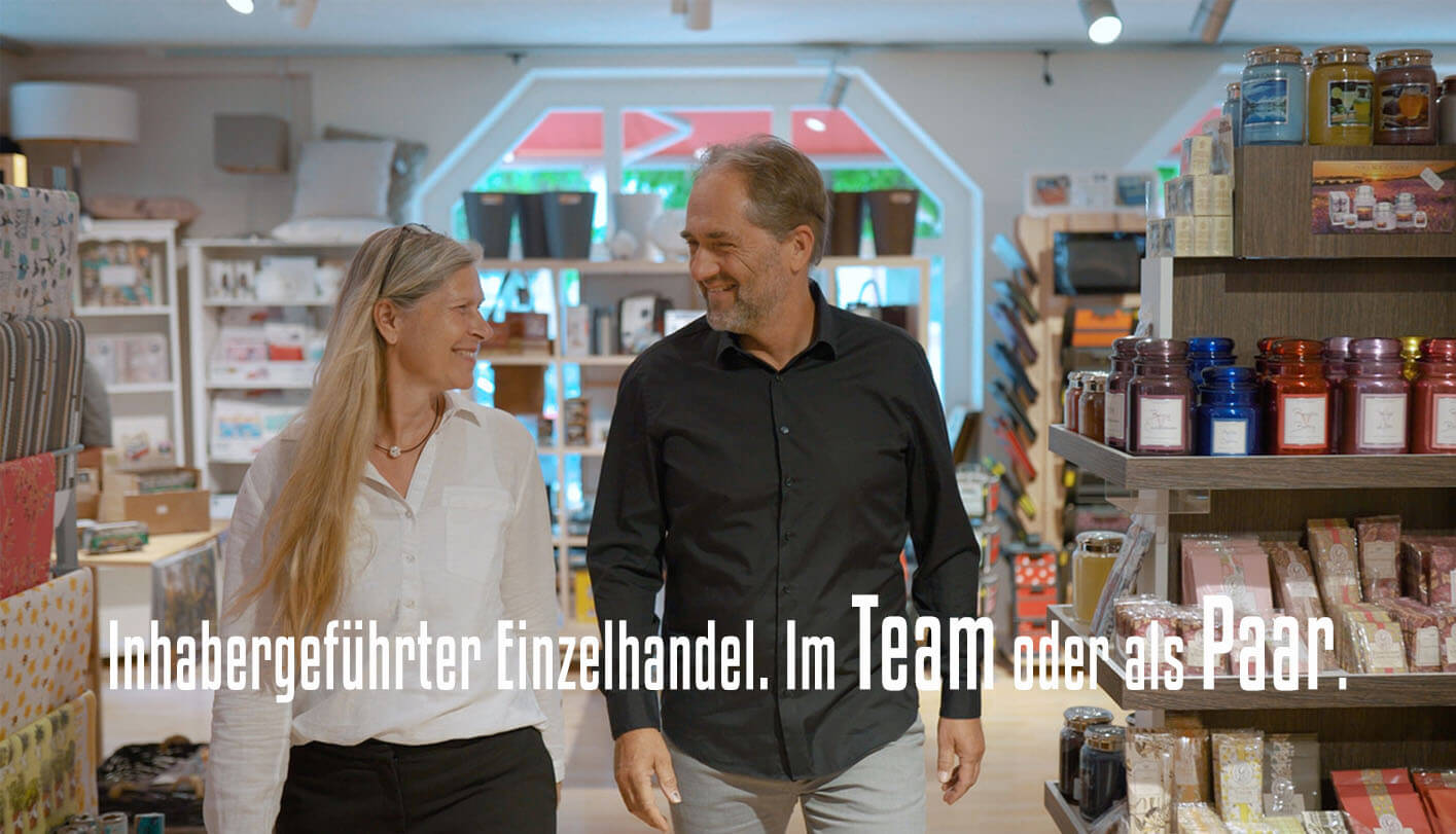 Inhabergeführter Handel als Paar und im Team